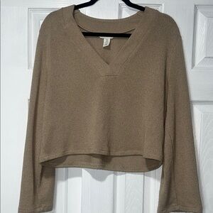 H&M Beige Knit Sweater